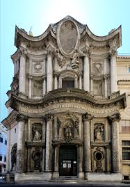 san carlo alle Quattro Fontane - رم ایتالیا - معماری باروک